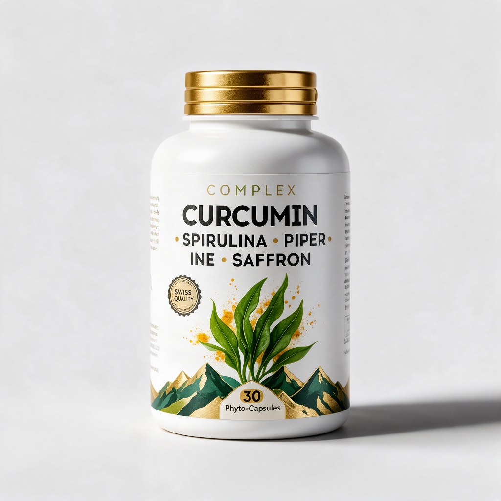 1 Flacone COMPLEX CURCUMIN SPIRULINA